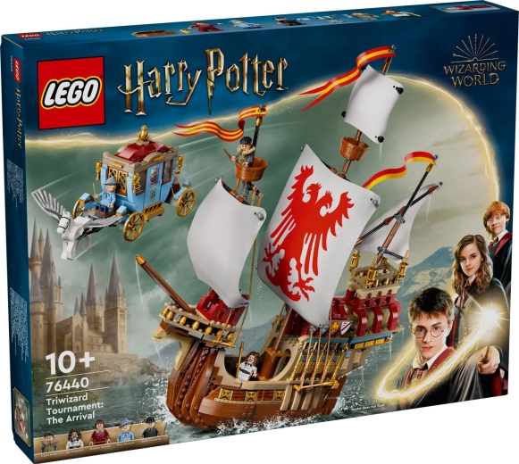 Κατασκευαστικό σετ LEGO Harry Potter Τουρνουά Τριμάγου: άφιξη