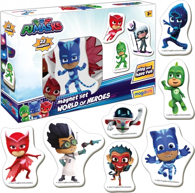 Σετ μαγνητών PJ MASKS