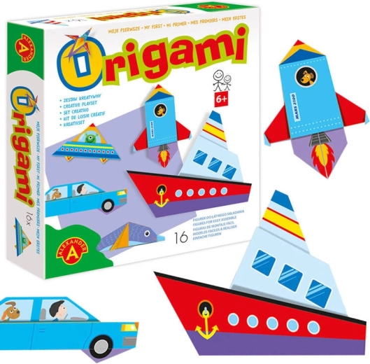Alexander τα πρώτα μου origami – βαρκούλες