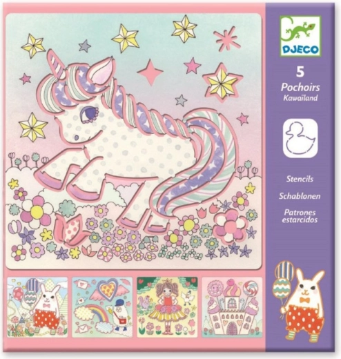 Στένσιλ Kawaii Land