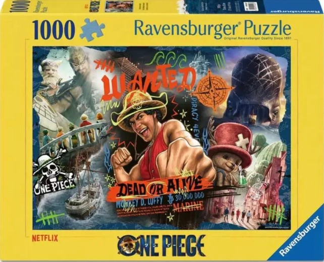 Παζλ Ravensburger One Piece: Η περιπέτεια σε περιμένει! 1000 κομμάτια
