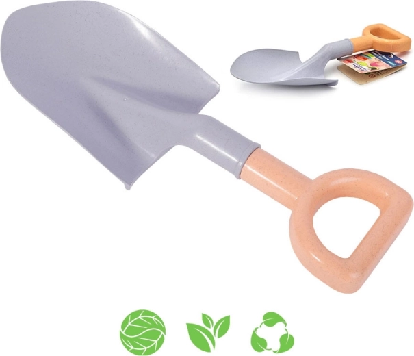 Παιδικό φτυαράκι για άμμο 33 cm WOOPIE GREEN από οργανικό βιοδιασπώμενο υλικό