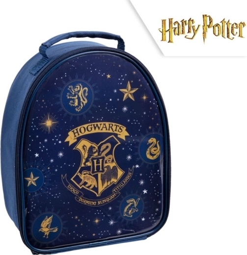 Harry Potter μπλε τσάντα φαγητού (navy)