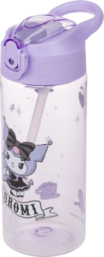 BAAGL τριτάνιο μπουκάλι νερού με καλαμάκι Kuromi Fortune Dream 500 ml