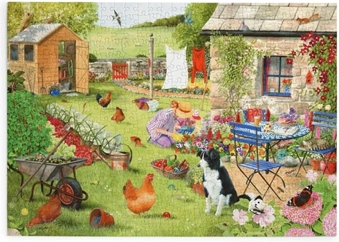 HOP Puzzle Ο κήπος της γιαγιάς, 500 μεγάλων κομματιών