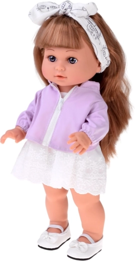 Κομψό σύνολο με δαντέλα και ζακετάκι