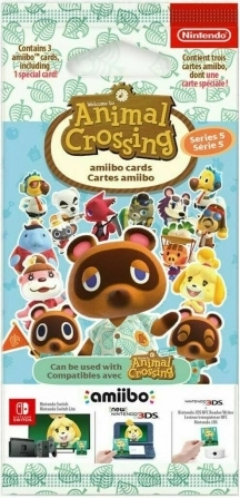 Κάρτες amiibo Animal Crossing σειρά 5 - 1 τεμάχιο