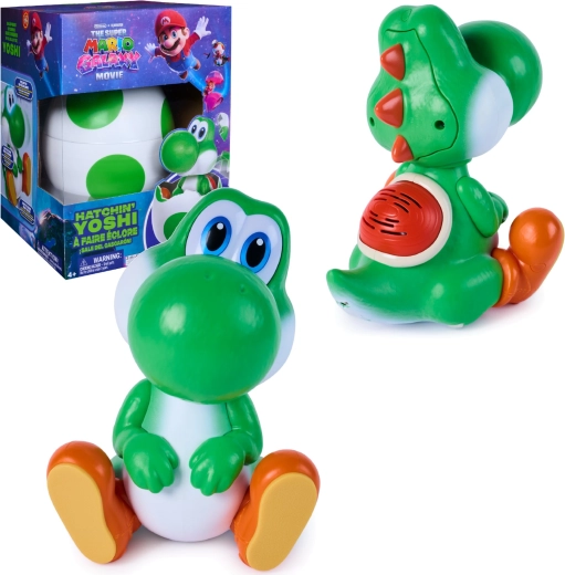 Spin Master Super Mario Galaxy Hatchin’ Yoshi διαδραστική φιγούρα σε αυγό - 1 τεμάχιο