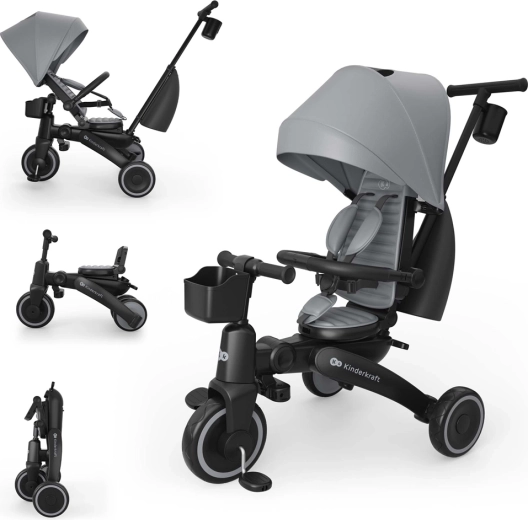 Kinderkraft τρίκυκλο jazz 3 grey
