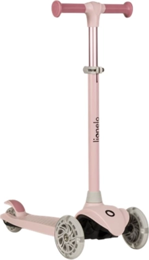 Παιδικό τρίτροχο πατίνι LIONELO Jessy Pink Rose με ροδάκια LED