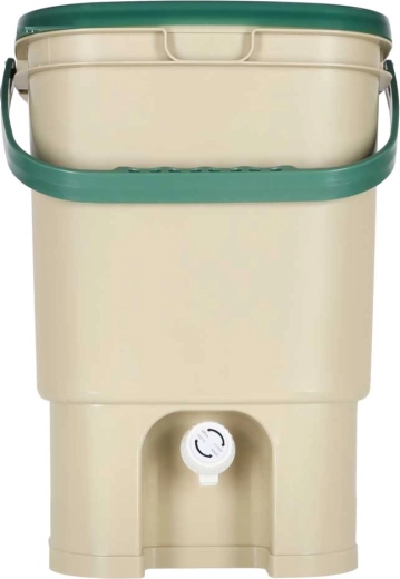 Άνετη αποστράγγιση του κομποστοτσάι