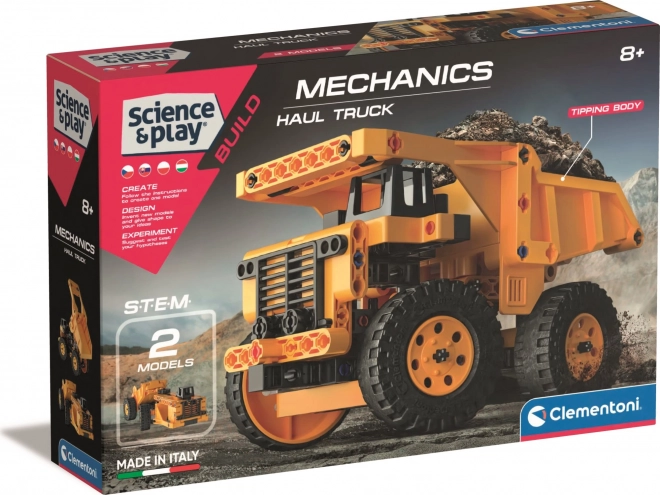 Clementoni Science & Play μηχανικό εργαστήριο – μεταλλευτικά οχήματα 2σε1