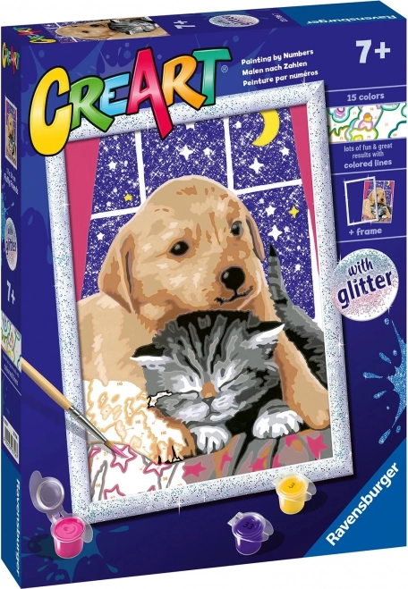 CreArt Fluffy Friends – ζωγραφική με αριθμούς