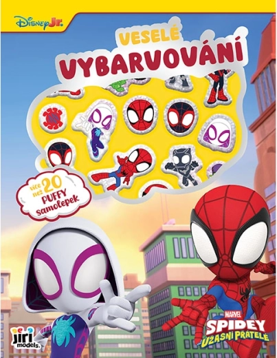 Χαρούμενη ζωγραφική με σούπερ αυτοκόλλητα Spidey
