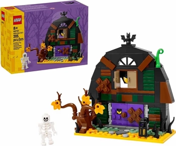 LEGO Αχυρώνας Halloween – σετ κατασκευής για το Halloween με τρομακτικές λεπτομέρειες