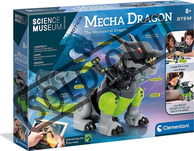 Clementoni science & play robotics: mecha dragon – διαδραστικός ρομποτικός δράκος