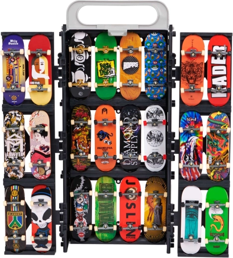 Αποθήκευσε και παρουσίασε έως 24 fingerboards