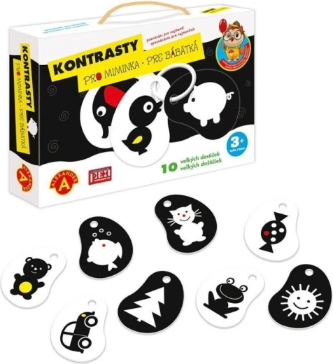 Alexander Kontrasty – ασπρόμαυρες κάρτες οπτικής διέγερσης για μωρά