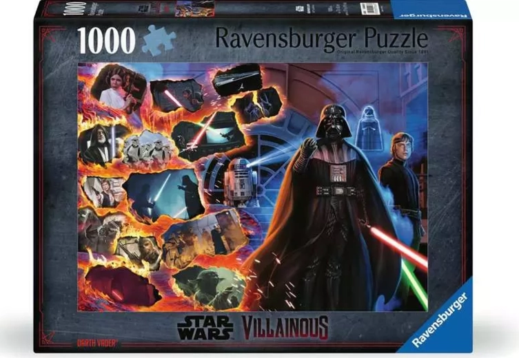 Παζλ Ravensburger Disney Villainous: Darth Vader 1000 κομμάτια