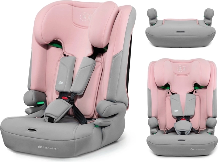 Kinderkraft I-comfy i-size παιδικό κάθισμα αυτοκινήτου 76–150 cm ροζ