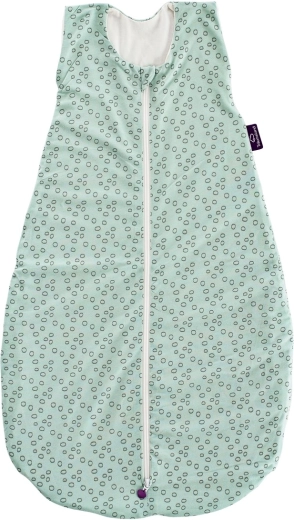 Träumeland καλοκαιρινός υπνόσακος Liebmich Tencel Kreise mint 110 cm