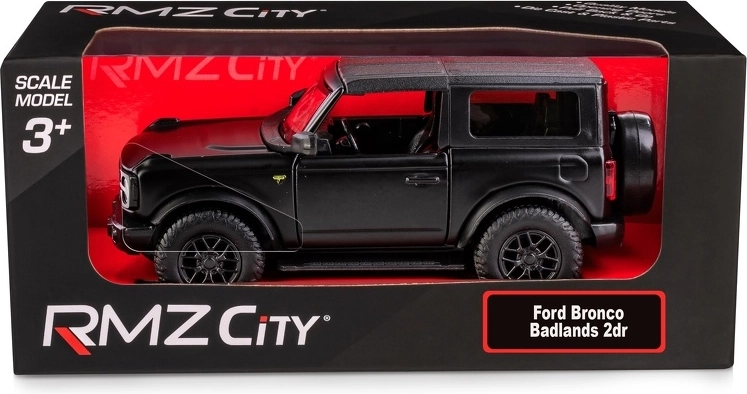 Μεταλλικό μοντέλο αυτοκινήτου Ford Bronco Badlands 2023 1:32/39 μαύρο ματ