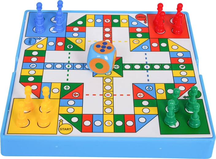 Χρωματιστά πιόνια και ευδιάκριτο ταμπλό