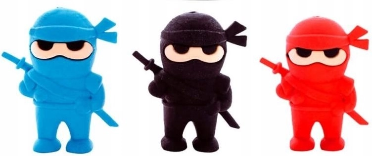 Γόμα Astra Ninja, 1 τεμ. (μίξη χρωμάτων)