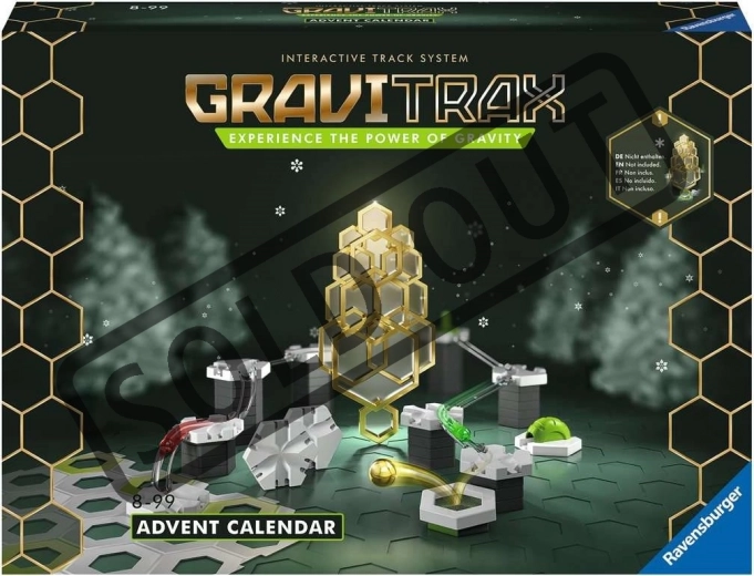 Ravensburger GraviTrax adventní kalendář – rozšíření pro kuličkovou dráhu