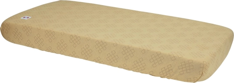 Lodger slumber empire σεντόνι για κούνια 40 × 80 cm caramel