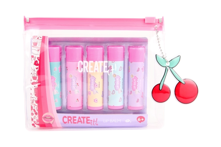 Σετ βάλσαμων χειλιών σε θήκη 5 τεμ. create it!
