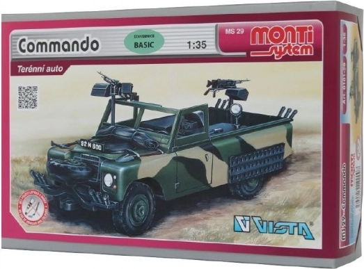 Κατασκευαστικό σετ Monti System Commando