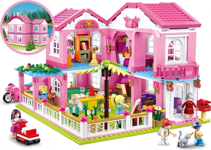 896 κομμάτια και 7 φιγούρες για πλούσιο παιχνίδι