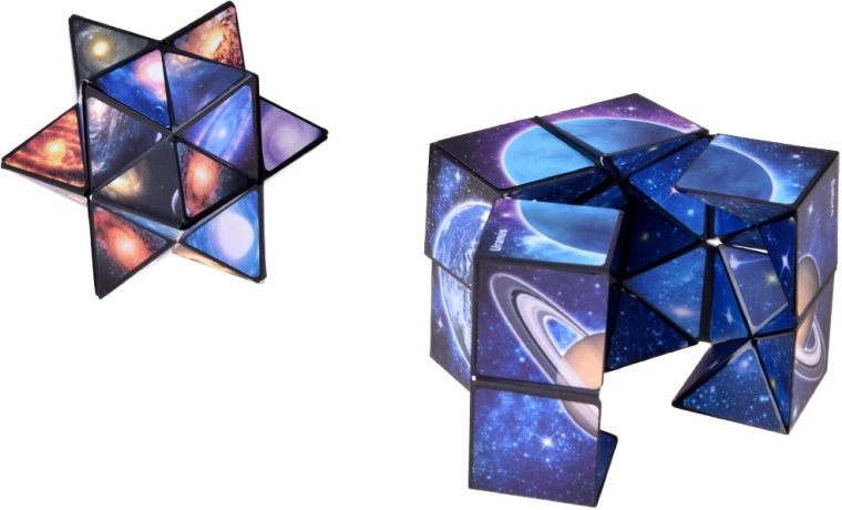2 σε 1: κύβος και 3D αστέρι