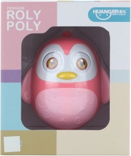 Roly-poly ροζ πιγκουίνος – παιχνίδι για παιδιά