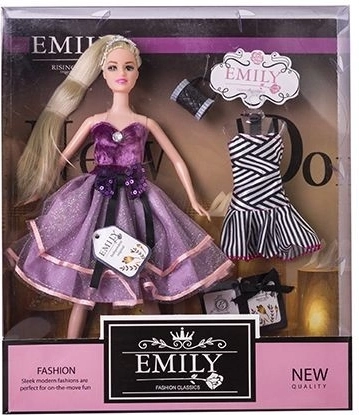 Κούκλα Emily 29 cm - 1 τεμ.