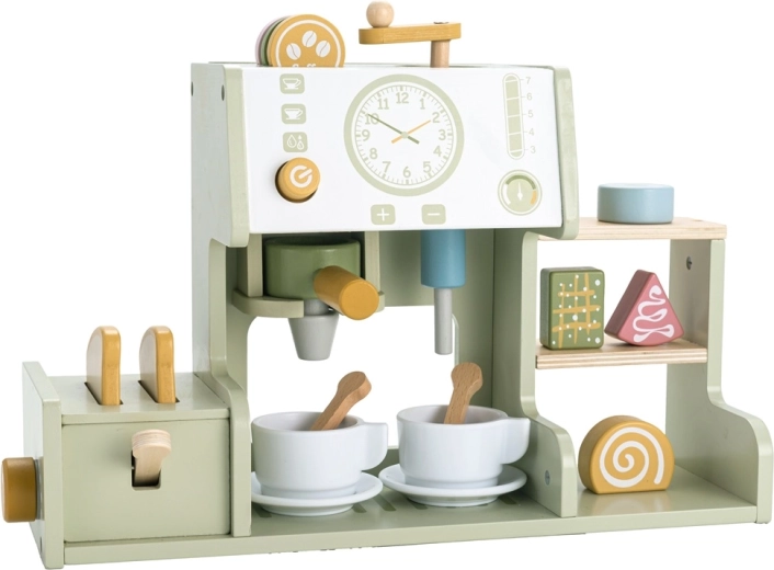 2Kids Toys ξύλινη καφετιέρα με τοστιέρα
