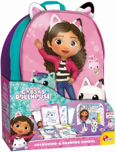 Σακίδιο με δημιουργικό σετ GABBY'S DOLLHOUSE
