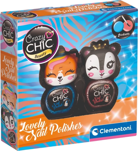 Clementoni Crazy Chic Beauty: σετ βερνικιών νυχιών Lovely