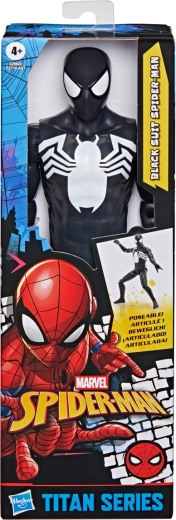 Hasbro Marvel Spider-Man φιγούρα Titan Black Suit Spider-Man 30 cm