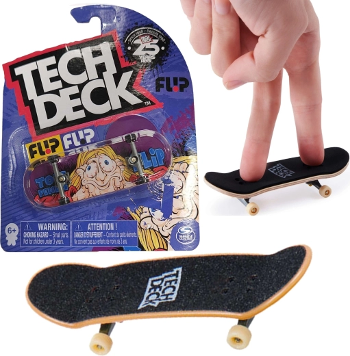 Tech Deck fingerboard FLIP Tom Penny με αυτοκόλλητα