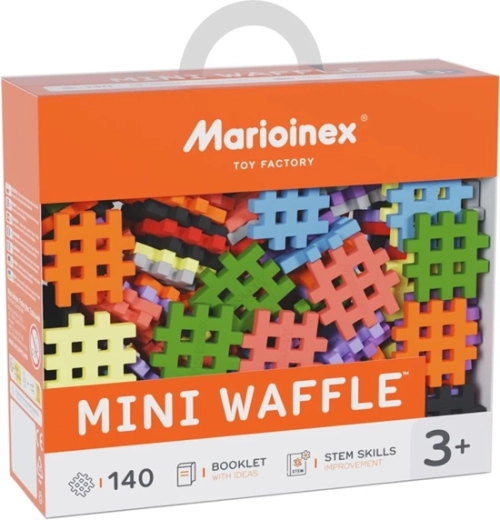 140 mini waffle κομμάτια για αμέτρητους συνδυασμούς