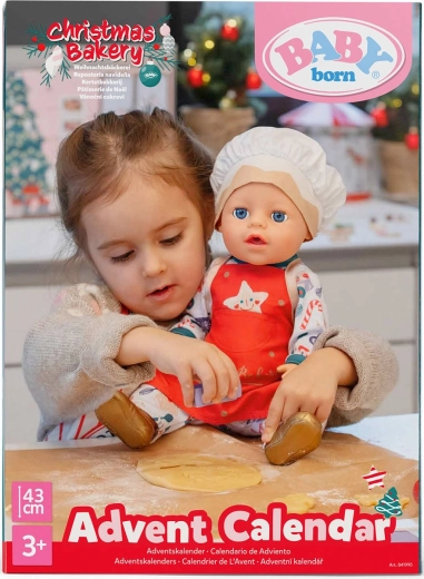 BABY born ημερολόγιο Advent 2026 με αξεσουάρ για κούκλα 43 cm