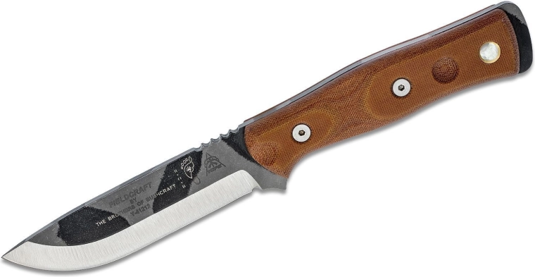 Λαβή από micarta με πρακτικές λεπτομέρειες
