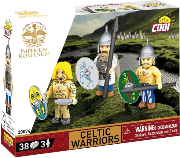 Cobi Imperium Romanum Κέλτες πολεμιστές (3 φιγούρες, 38 κομμάτια)