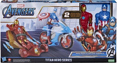 Marvel Avengers Titan Hero σετ φιγούρων με οχήματα