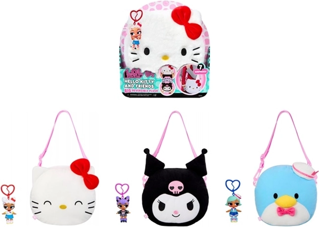 L.O.L. Surprise! x Hello Kitty μεγάλη λούτρινη φιγούρα, τυχαία παραλλαγή - 1 τεμάχιο