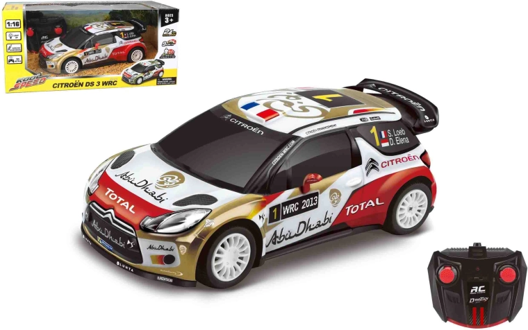 Τηλεκατευθυνόμενο αυτοκίνητο Citroën DS 3 WRC 1:16