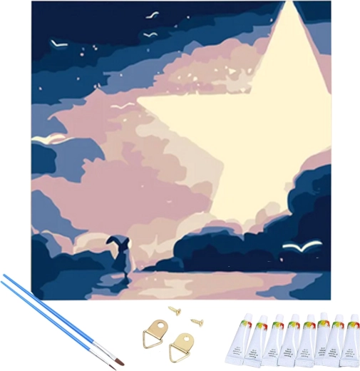 Πλήρες σετ ζωγραφικής έτοιμο για χρήση