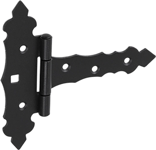 Διακοσμητικός μεντεσές μαύρος 100 × 35 × 130 × 2 mm